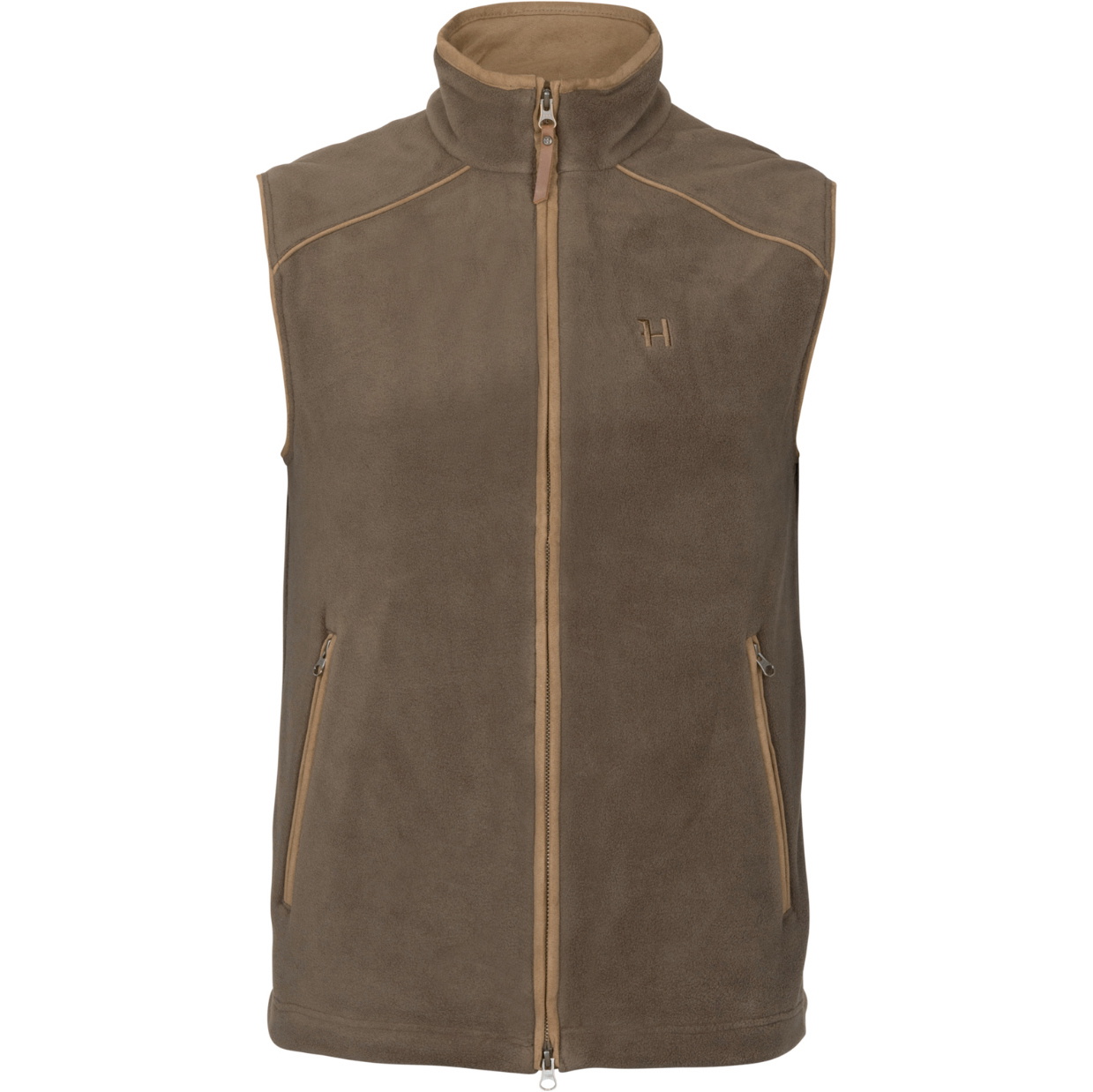 2026 Harkila Mens Sandhem 200 Waistcoat 10084 - Demitasse Brown